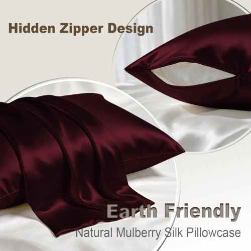 LYSHIN Silk Pillow Cases Standard Size - Image 2