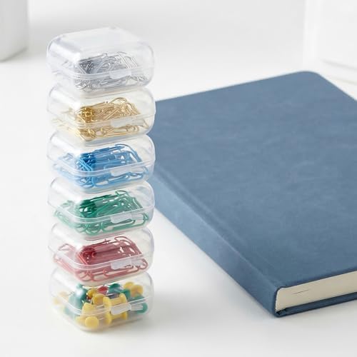 HINZIC 6pcs Plastic Ear Plug Cases, 1.34x1.34x0.71in - Image 6