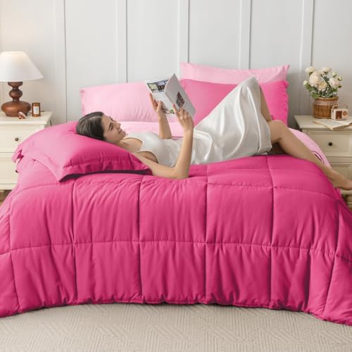 JOLLYVOGUE Twin XL Comforter Set, Ultra-Soft Bed in a Bag Twin XL Size 5 Pieces - Image 6