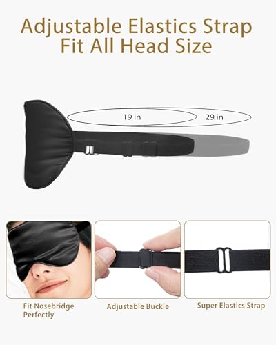 4 Pack Silk Sleep Mask - Image 2