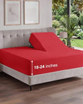 CGK Linens Extra Deep Flex Top Split Head King Fitted Sheet Only by CGKUnlimited