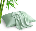 BEDELITE Pillow Cases Standard Size 2Pcs, Rayon from Bamboo, Mint Green by BEDELITE