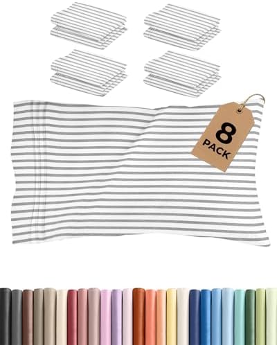 King Standard Pillow Cases Set of 8 by CGKUnlimited