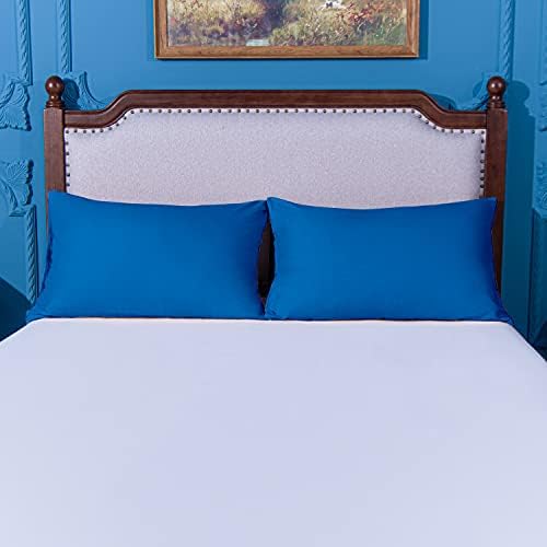 NTBAY Microfiber Queen Pillowcases, 4 Pack, 20 x 30, Royal Blue - Image 5