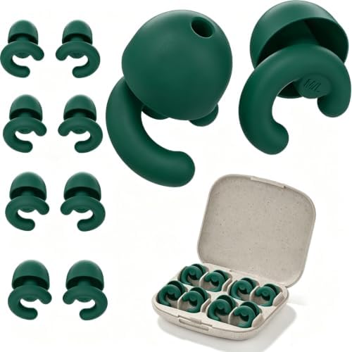 Noise Cancelling Ear Plugs Sleep 33dB NRR Side Sleep Small Ear by HeyFir