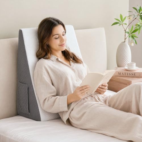 BDEUS Basic 7.5" Bed Wedge Pillow by BDEUS