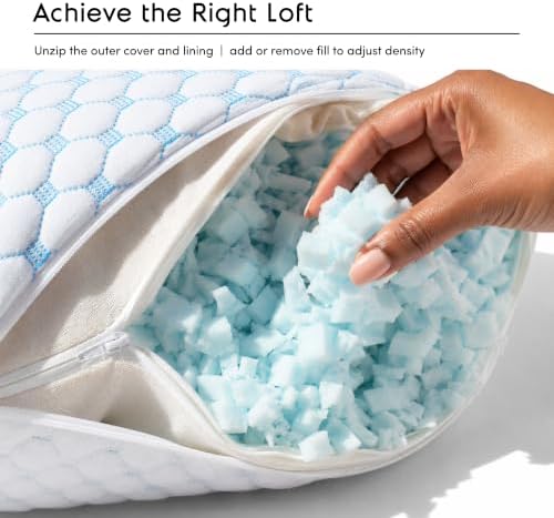 Nestl Cooling Memory Foam Body Pillow - Image 4