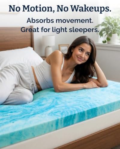 4 Inch Full XL Memory Foam Mattress Topper - Image 6
