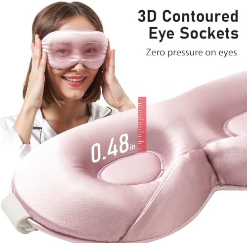 LitBear 100% 22 Momme Mulberry Silk Sleep Mask - Image 2