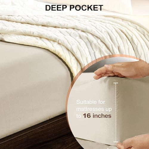 FreshCulture Queen Fitted Sheet - Image 4