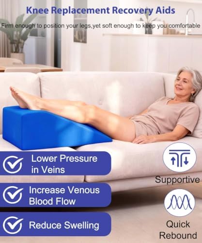 Knee Surgery Pillow Straight Leg Pillow Elevation Blood Circulation - Image 2