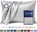 MR&HM Satin Pillowcase 2 Pack, King Size 20"x36" by MRHM