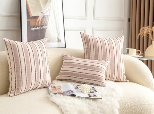 Cethom Decorative Boho Lumbar Throw Pillow Covers, Farmhouse Textured Pillow - Image 6