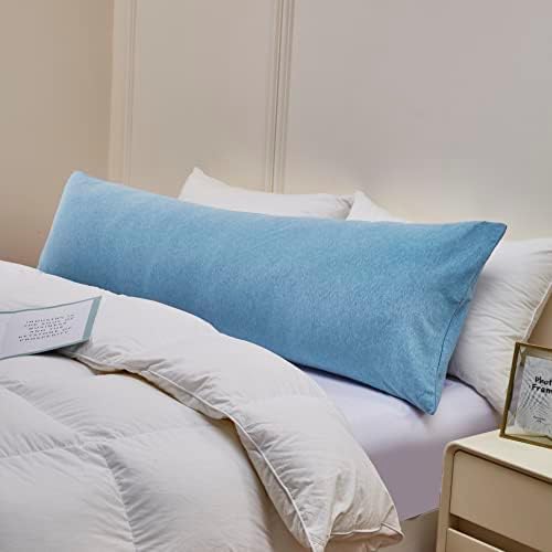 Oubonun 21 x 54 Inch 100% Jersey Cotton Long Body Pillow Cover - Image 2