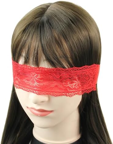 Mysterious Lace Masquerade Mask Sexy Blindfold Hollow Flower Lace Mask - Image 3
