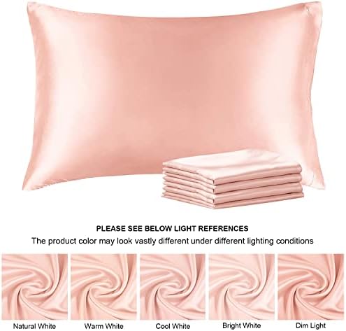 BEDELITE Satin Pillowcases, Small King 20x36 Inch - Image 7