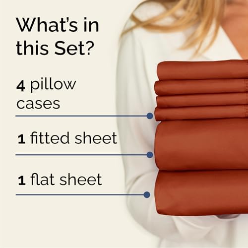 Queen 6 Piece Bed Sheet Set - Image 2