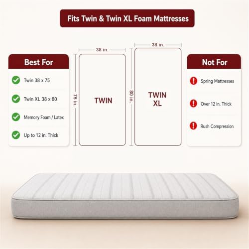 Mattress Vacuum Bag with Straps - Image 5