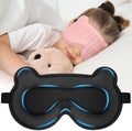 Kids Sleep Mask, 3D Contoured Eye Mask by Pyopbow