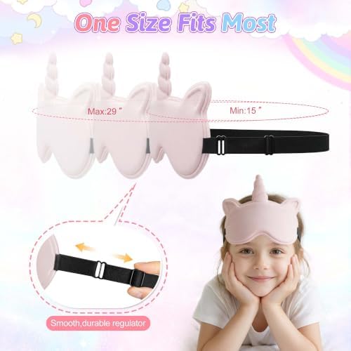 Kids Sleep Mask, Contoured 3D Sleeping Eye Mask - Image 4