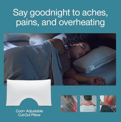 Coop Home Goods Cool+ Cut-Out Adjustable Pillow King - Image 3