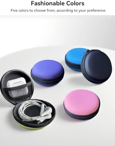 Earphone Case MAS CARNEY Headphone Earbud Hard Protective Carrying Case Bag - Image 6