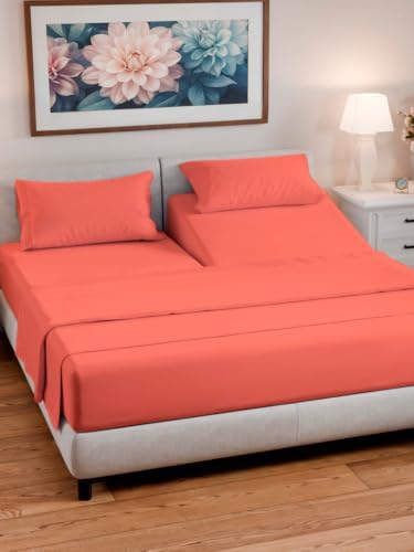 Flex Top Split Head King 4 Piece Sheet Set - Image 2