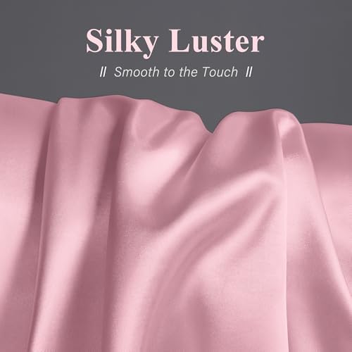 DOWNSTORIA Satin Body Pillow Cover Similar to Silk Body Pillow Pillowcase 1 Pack - Image 2