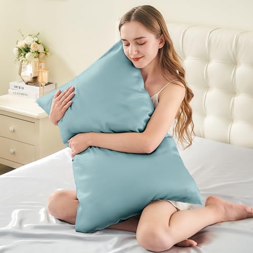INFIIXSO Mulberry Silk Pillow Cases Standard Size - Image 3