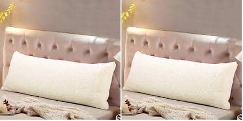 Reafort Ultra Soft Sherpa Body Pillow Cover/Case by Reafort
