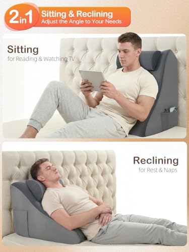 Vekkia 23.5” Back Rest Pillow, Dual-Layer Foam - Image 2