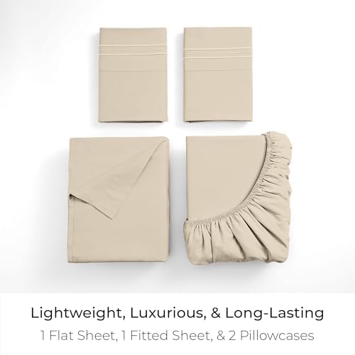 Mellanni Iconic 4-Piece, Ultra Soft Sheet Set - Image 3