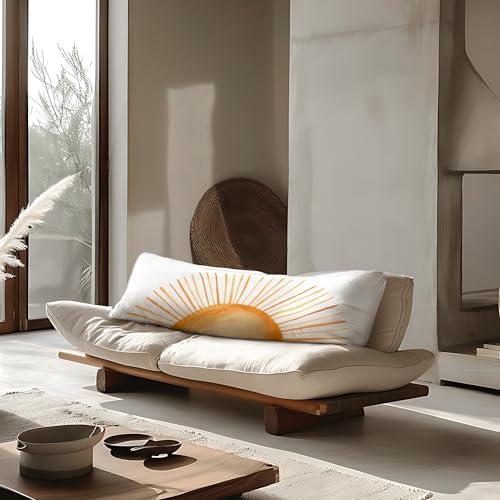 Boho Sun Sunshine 20x54 inches Body Pillow Decorations Cover Case, Modern Boho - Image 5
