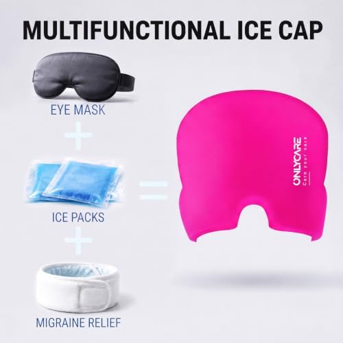 ONLYCARE Migraine Relief Cap, Headache Relief Cold Cap - Image 7
