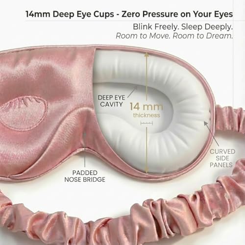 MATASSE 100% Mulberry Silk Sleep Mask, 22 Momme - Image 5