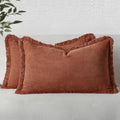 MIULEE Linen Decorative Fall Lumbar Throw Pillow Covers Late Autumn 12x20 by MIULEE