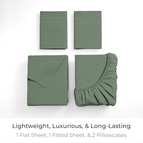 Mellanni Iconic 4-Piece, Ultra Soft Sheet Set - Image 3