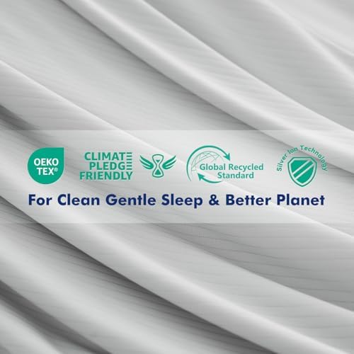 Elegear Silver Infused Cooling Pillow Cases Set of 2 - Image 5