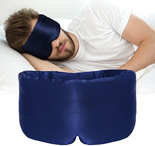 Silk Sleep Mask for Women Men Satin, ATreebag Eye Sleeping Mask & Blindfold by ATreebag