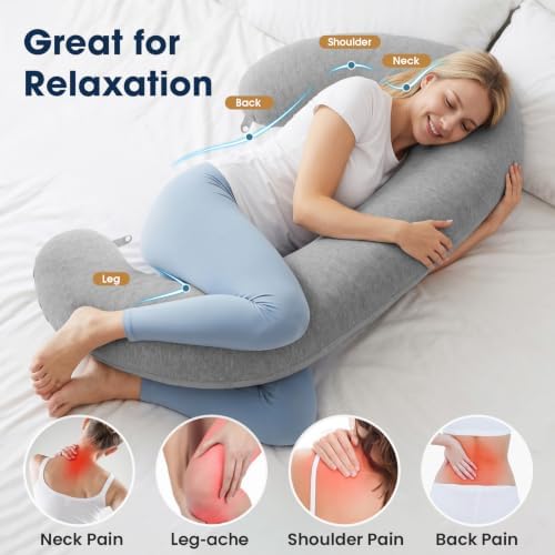 TranquilRelax C Shaped Body Pillow - Image 3