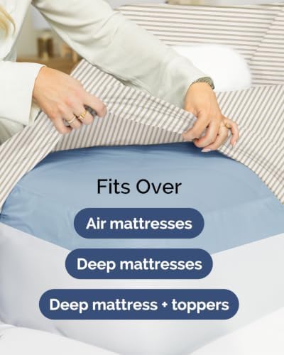CGK Linens 2 Pack Extra Deep Queen Fitted Sheets - Image 7