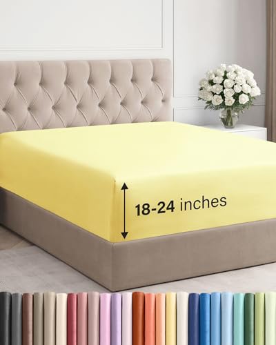 CGK Linens Extra Deep Full Fitted Sheet by CGKUnlimited
