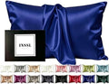 Mulberry Silk Pillow Cases for Hair and Skin, Egyptain Blue by Home