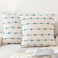 YEENAASY Boho Throw Pillow Covers 24x24 Set of 2 Farmhouse Pillow Cases by YEENAASY