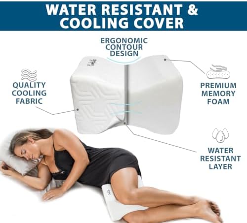 ComfiLife Knee Pillow for Side Sleepers – Cooling Leg Pillow for Side Sleeping - Image 4