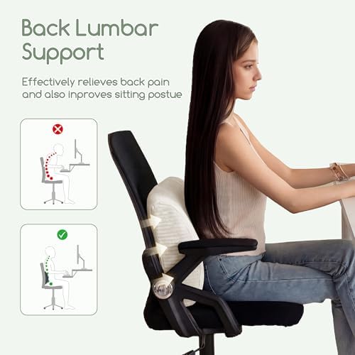 Lumbar Support Pillow for Recliner Chair/Accent Chair/Couch, Extra Large Memory - Image 7