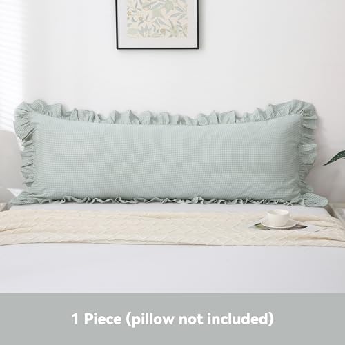 Gingham Body Pillow Cover 20x54 - Image 2