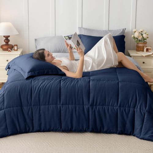 JOLLYVOGUE Queen Comforter Set, Ultra-Soft Bed in a Bag Queen Size 7 Pieces - Image 6