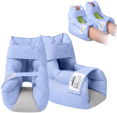 Heel Protector Cushion Pillow to Relieve Pressure from Sores and Ulcers by DRKLC