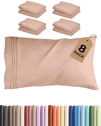 Queen Pillow Cases Set of 8 by CGKUnlimited